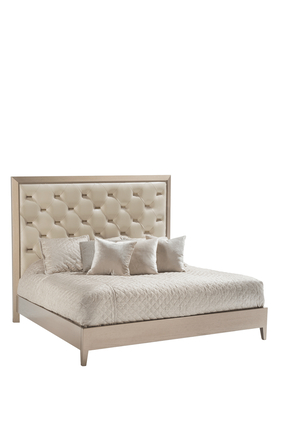 Caramelo King Quilted Bed